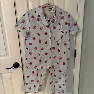 J. Crew Game Day Pajama Set NWT 🏈🏈